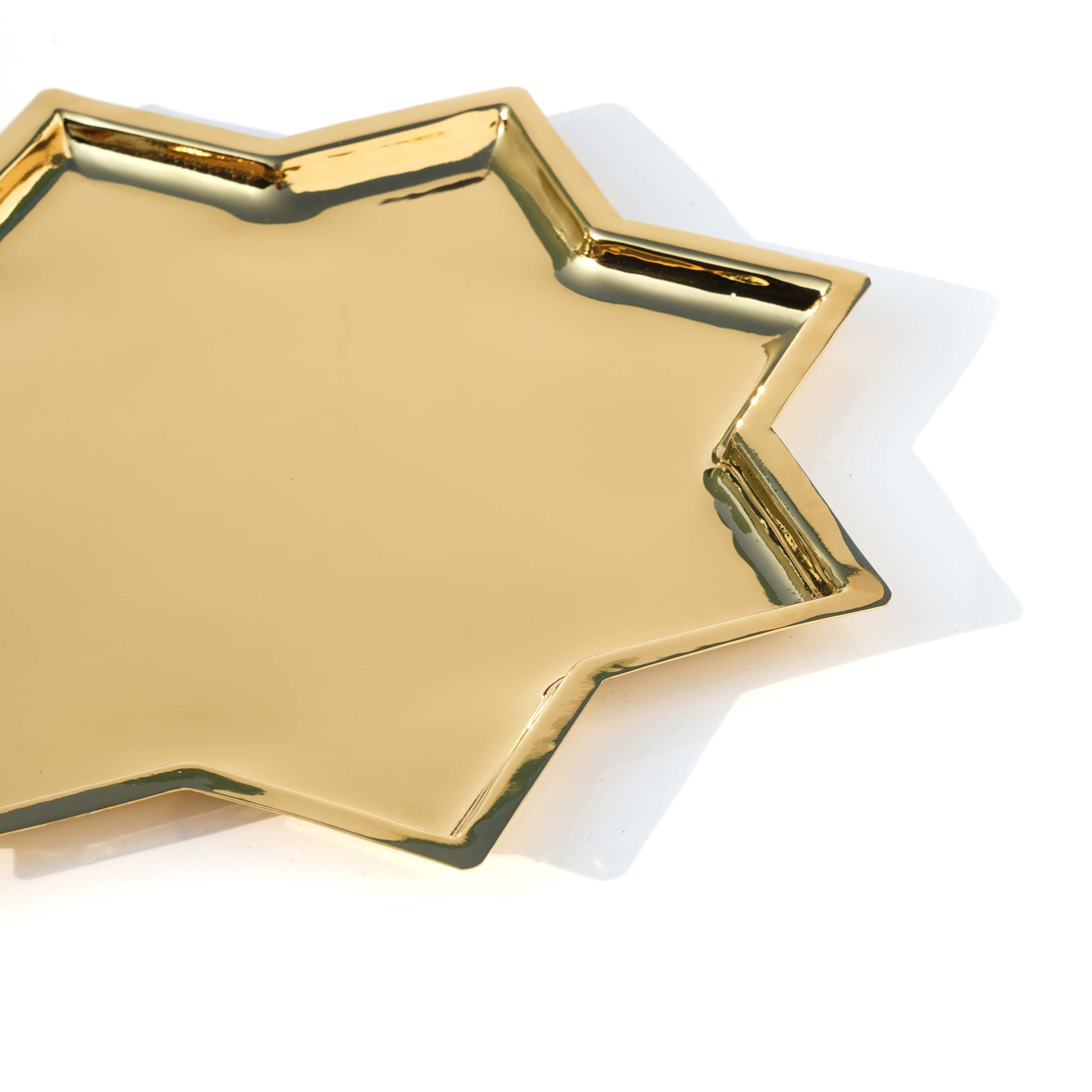 8 Point Star Plate Sona Set of 4 Tableware Serving & Dining