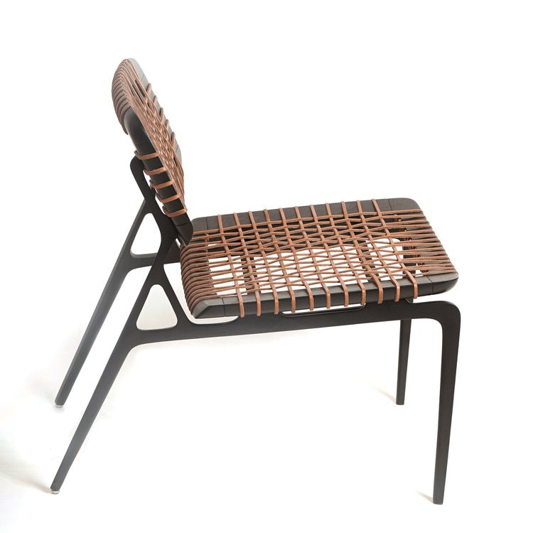 Asan Chair Leather Weave