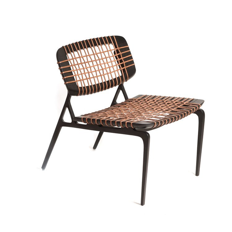 Asan Chair Leather Weave