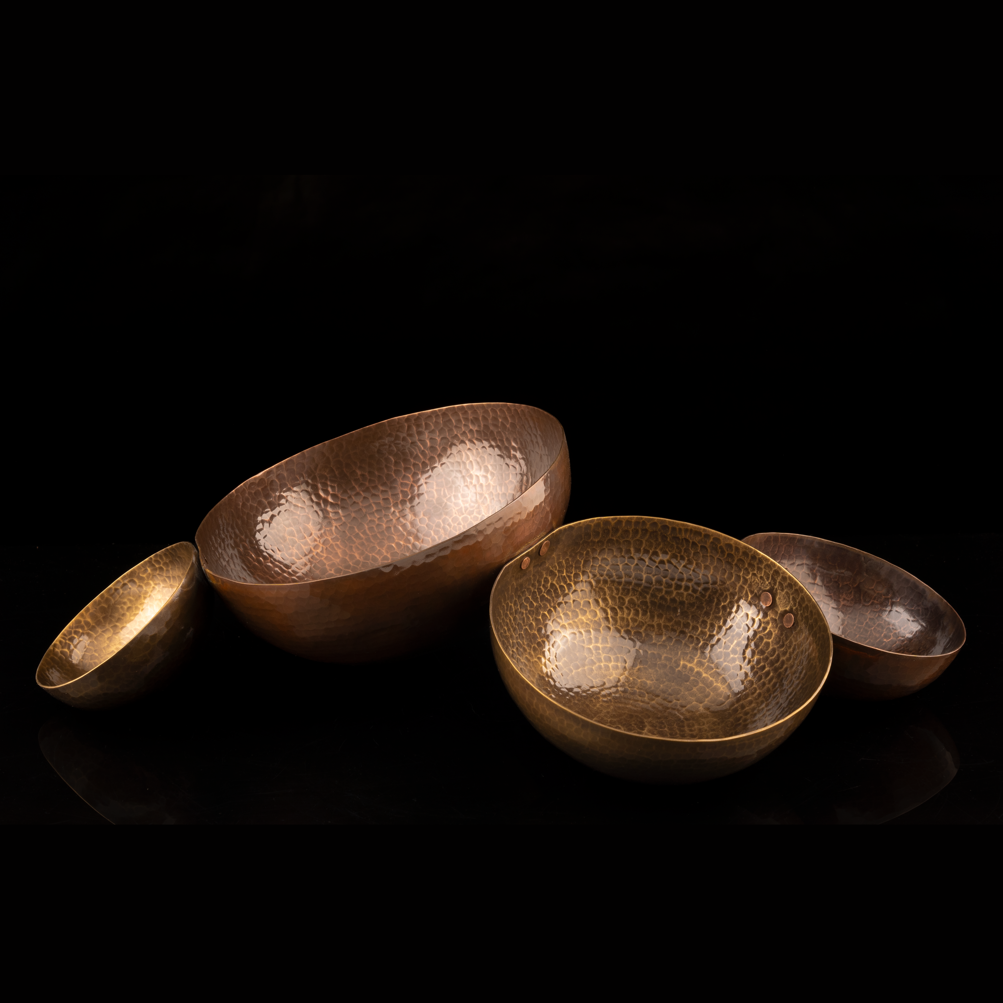 Copper Brass Jointed Bowls