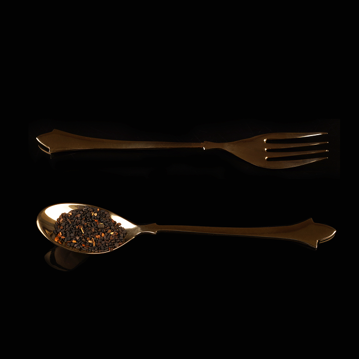 Crescent Spoon & Fork