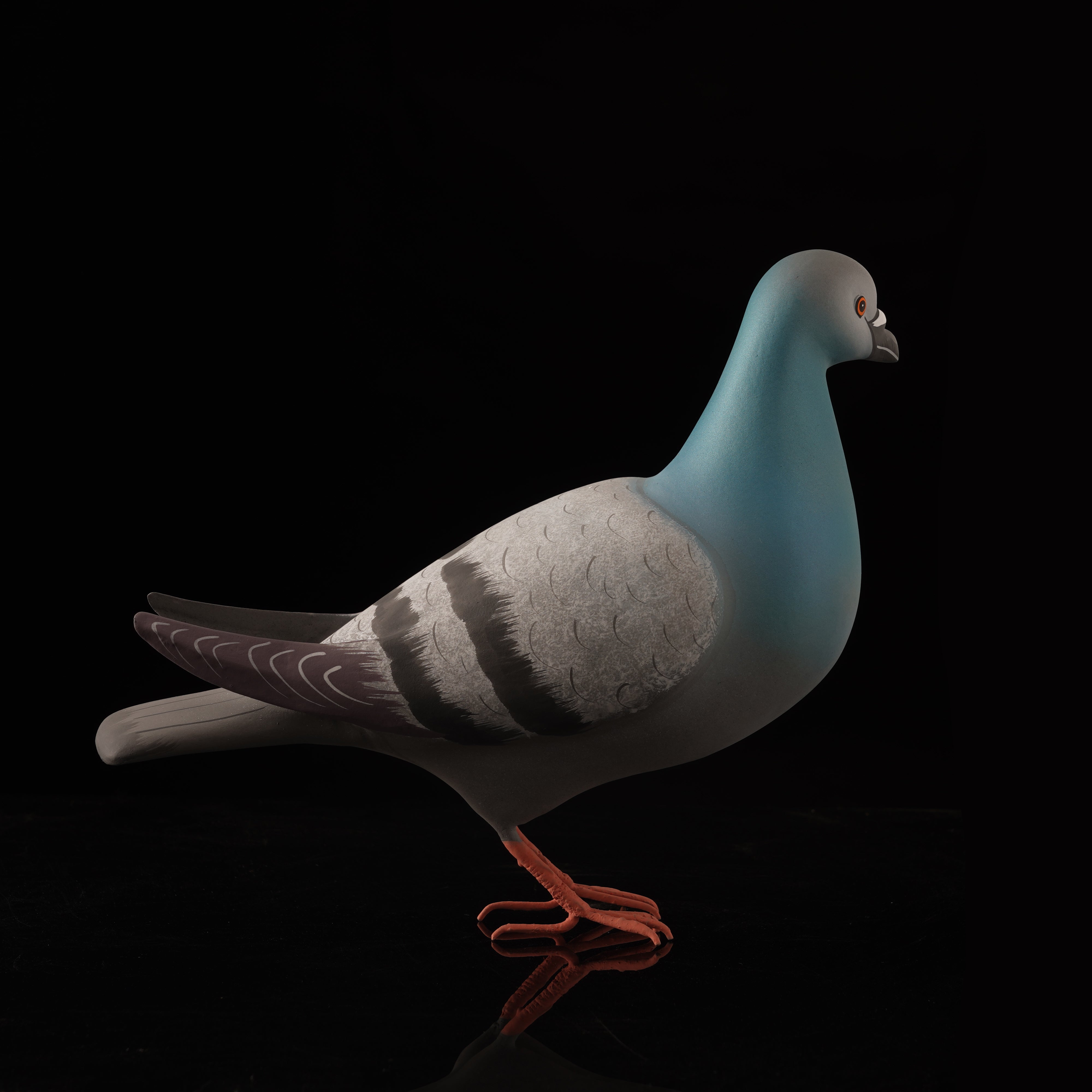 Paper Mache Pigeon