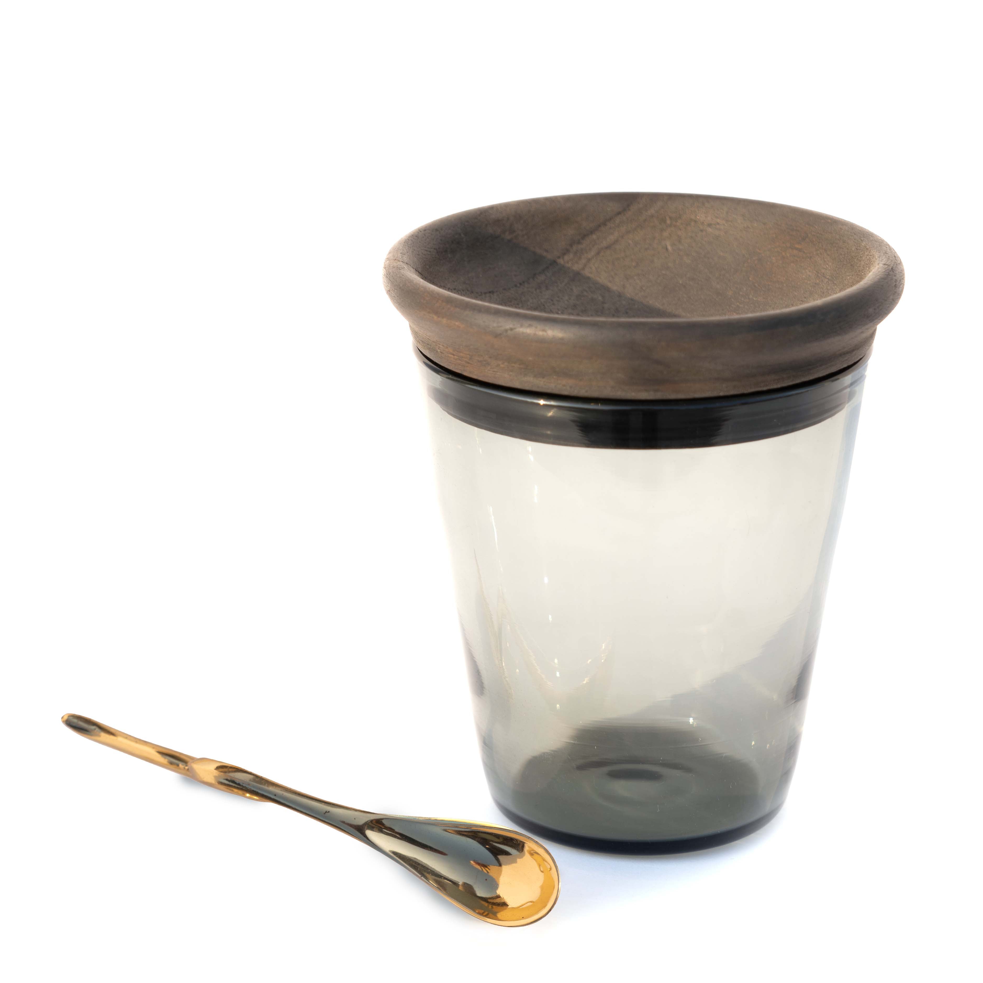 Perch Spoon with Jar Tableware Serving & Dining