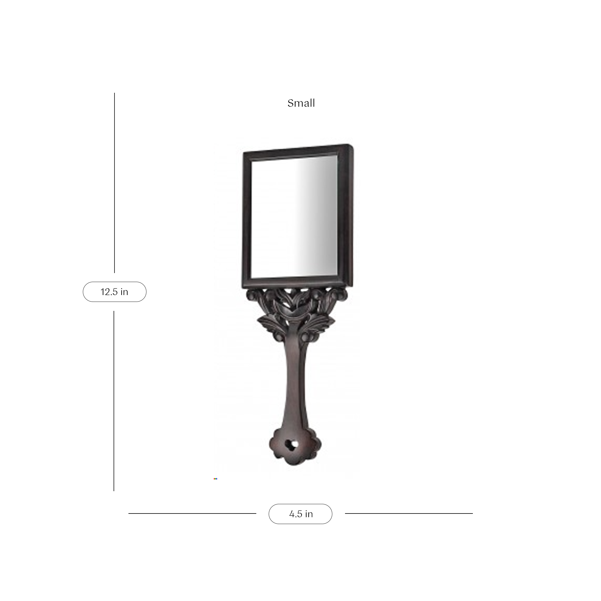 Chettinad Handheld Mirror