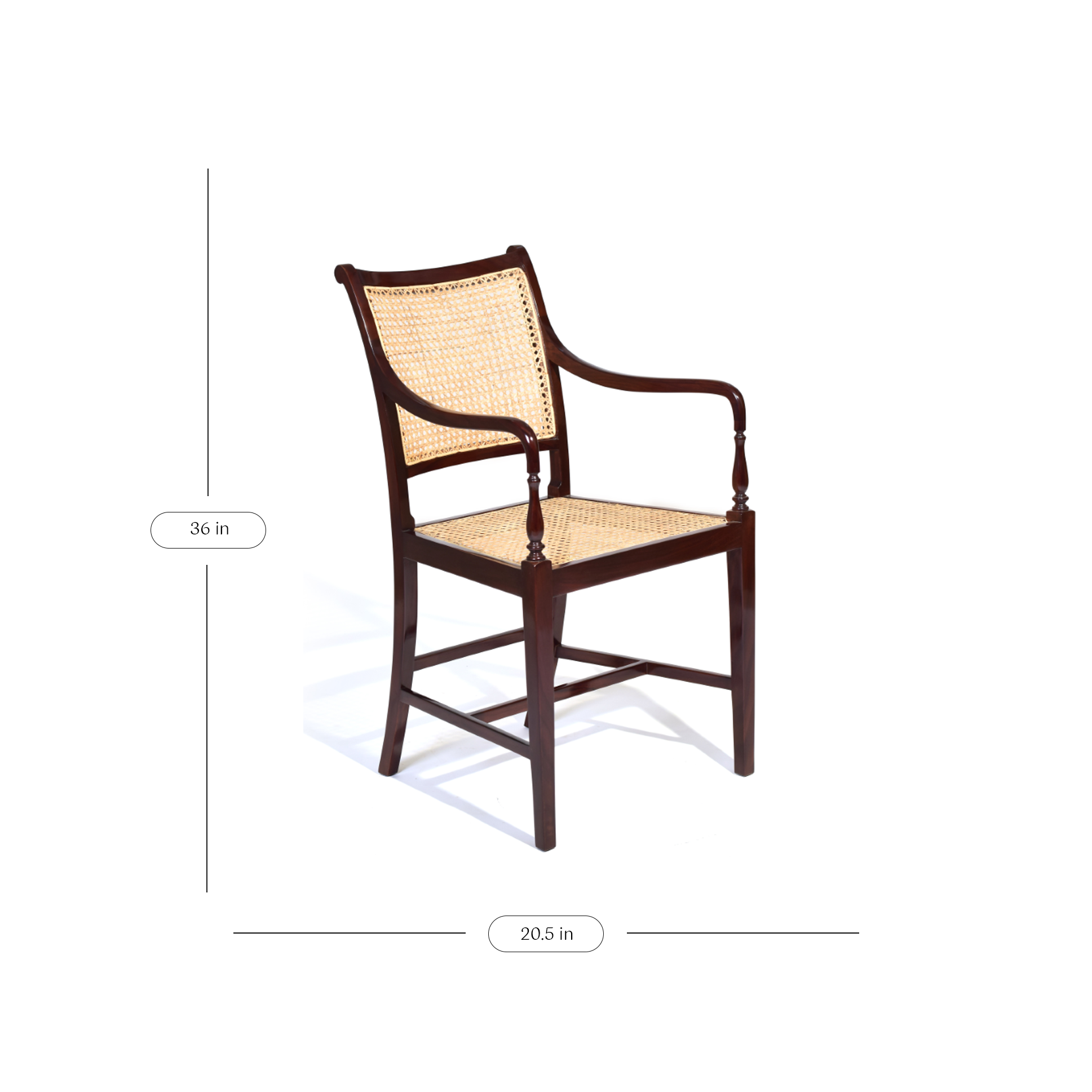 Gonsalves Dining Chair with Arms