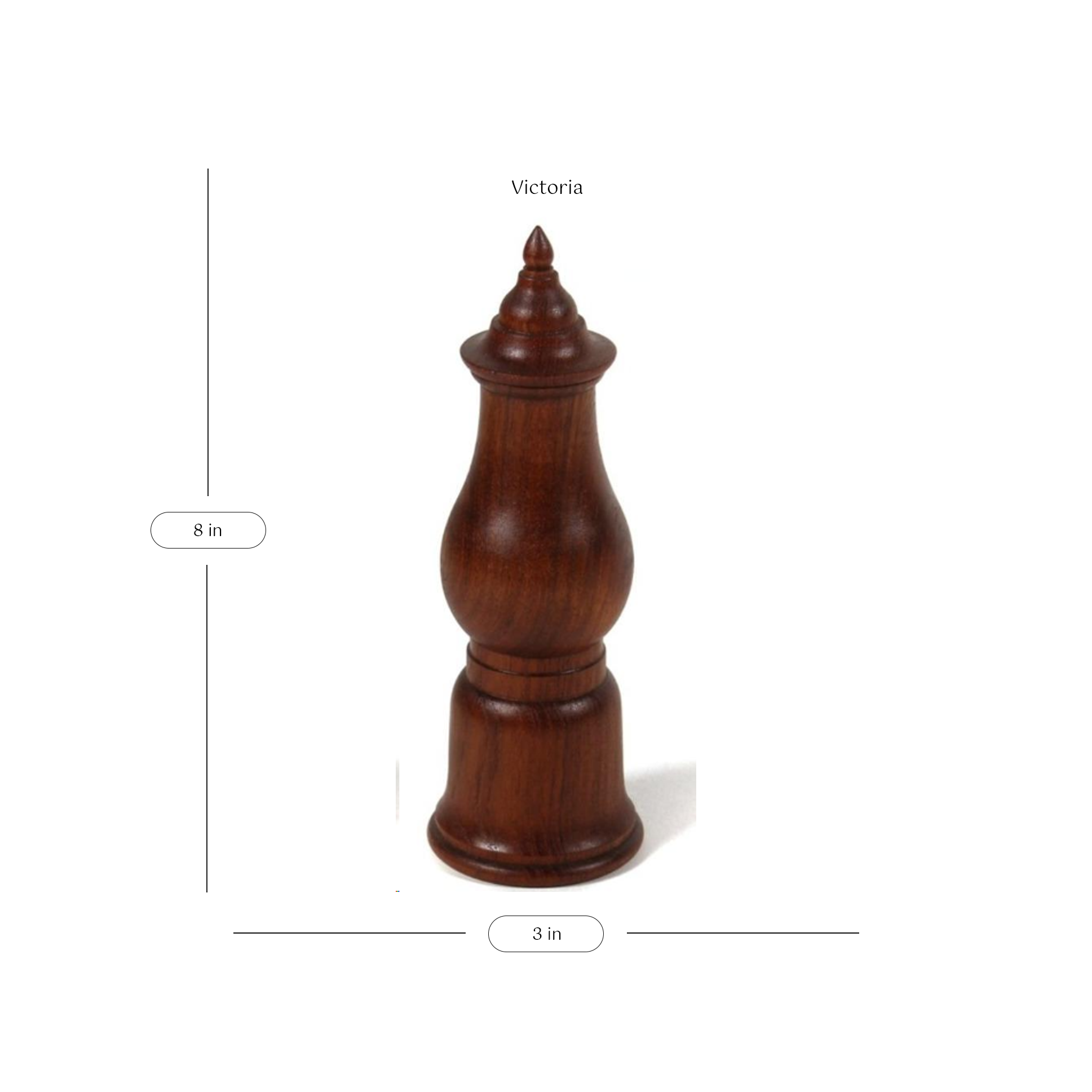 Lutyens Pepper Mill